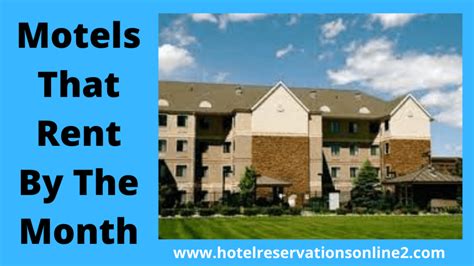 cheap motels for rent monthly.
